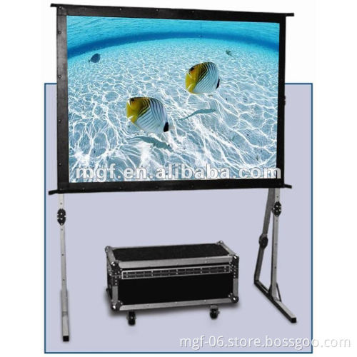 Large size 300inch Fold projector Screen /Rear Projection screen/Stand screen